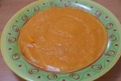 Soupe Potiron et carottes