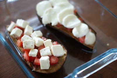 Aubergines avant cuisson