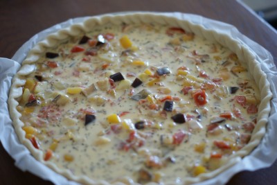 Tarte à enfourner