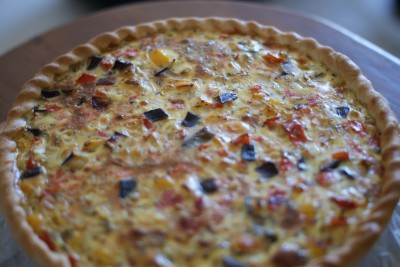 Tarte aux légumes du soleil