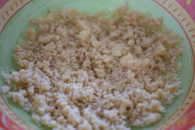 Pâte à crumble