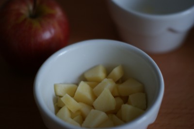 Pommes en cubes