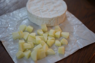 Camembert à la pomme