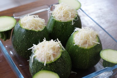 Courgettes farcies