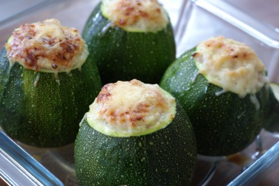 Courgettes farcies