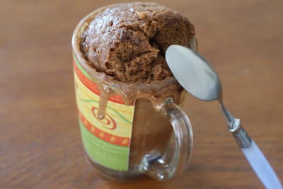 Mug Cake Nutella