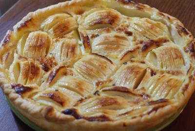 Tarte normande aux pommes