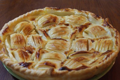 Tarte normande aux pommes