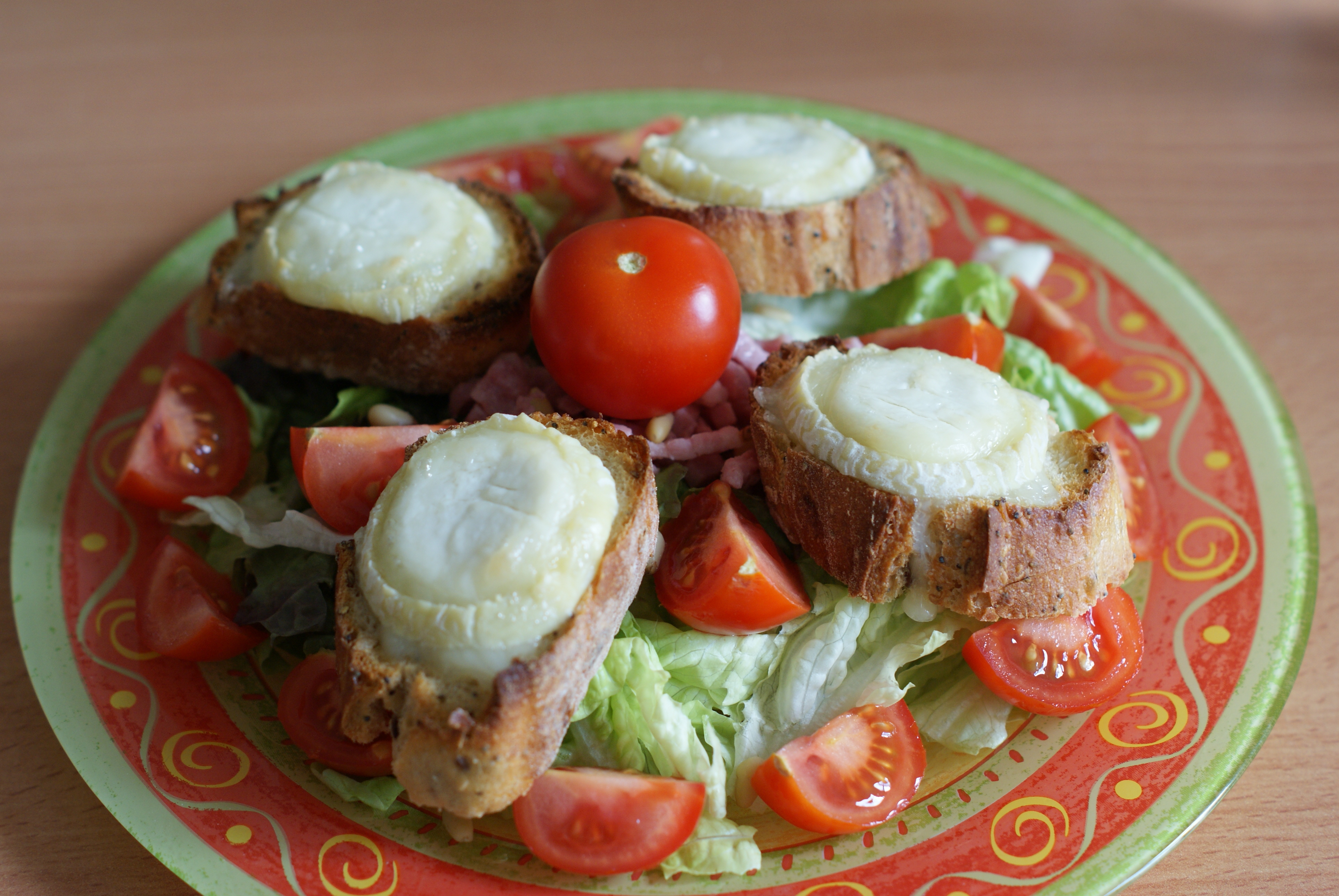 Salade de chèvre chaud | Au petit gargouillis